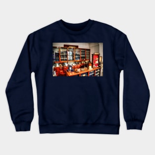 Traditional Victorian Chemist Shop Lotions And Potions Crewneck Sweatshirt